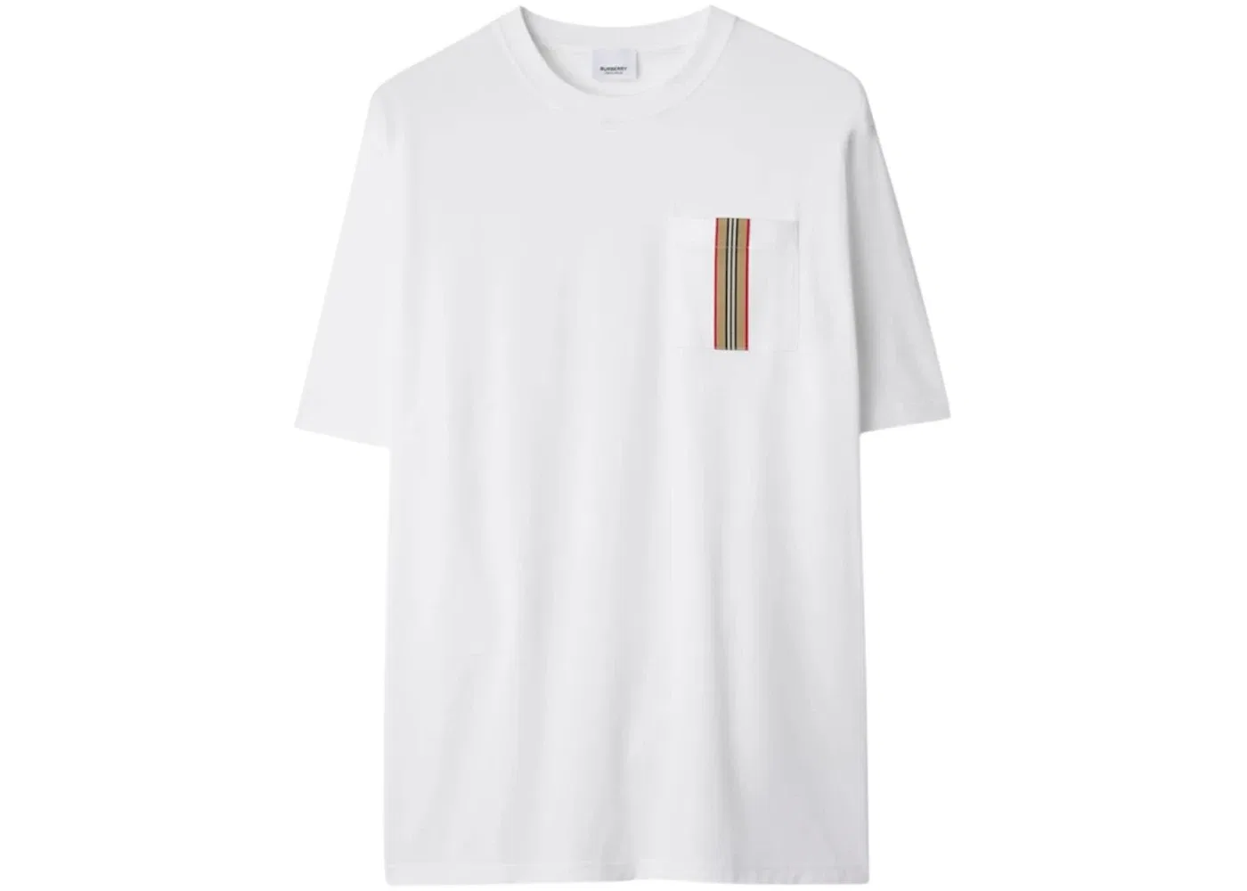 Мужская футболка с принтом Ellison Pocket Burberry, White