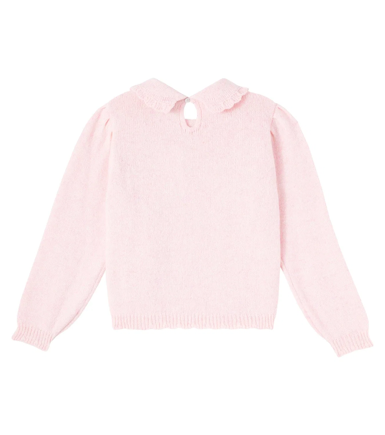 Свитер из смесовой шерсти Monna Bebe Organic, розовый — фото 3