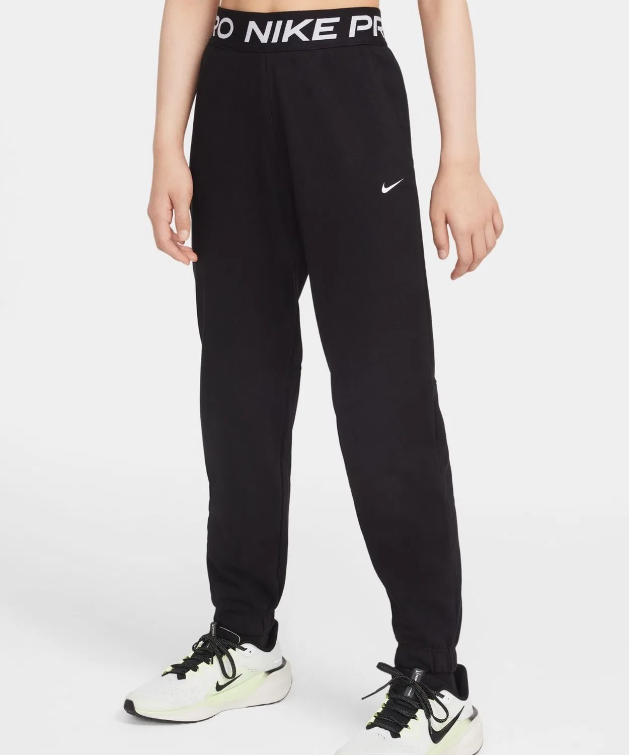 Детские спортивные штаны с быстросохнущей тканью, Nike Dri-FIT, модель NP DF Fleece Jogger NIKE, Black