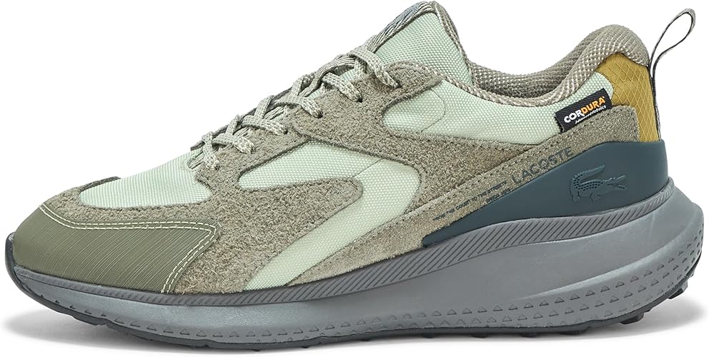 Мужские кроссовки Lacoste L003 Evo, зеленый/серый/темно-серый/светло-зеленый — фото 3