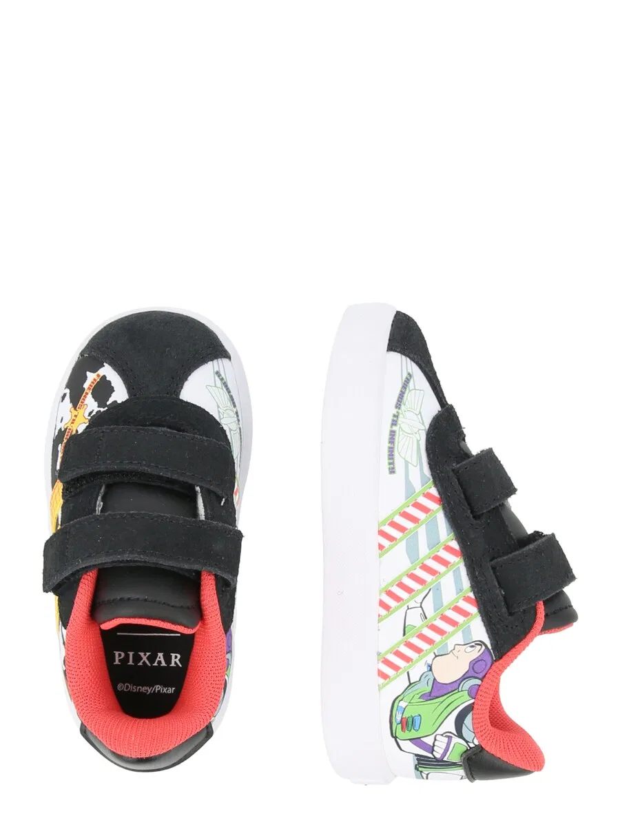 Кроссовки ADIDAS SPORTSWEAR 'VL COURT TOY STORY' черного цвета — фото 2