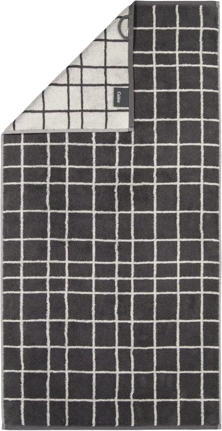 Полотенце для рук Cawö Atelier Allover 6241, 70x140 см, Basalt