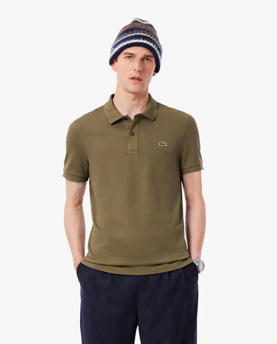 Мужское поло с коротким рукавом Lacoste, Verde Pardo