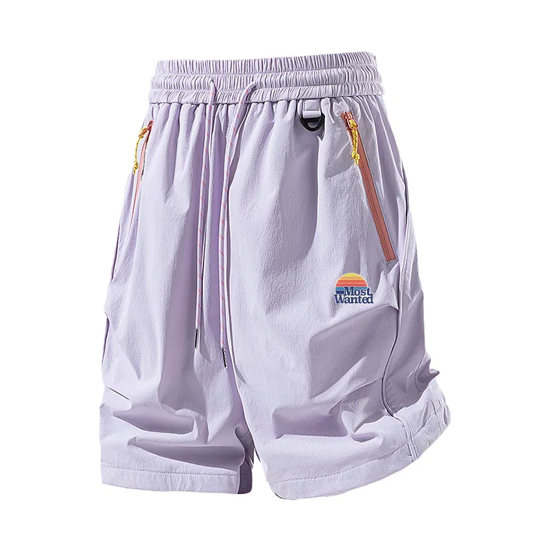Детские повседневные шорты MostwantedLab, White Rattan Purple