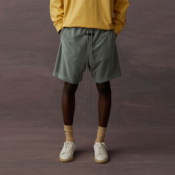 Шорты ss23 sweatshort 'sycamore' Fear Of God Essentials, синий — фото 4