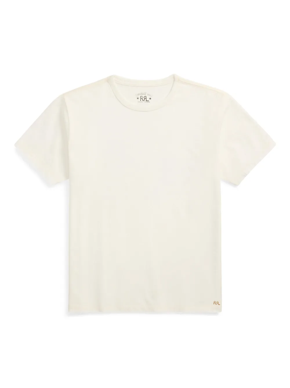 

Футболка с вышитым логотипом Ralph Lauren Rrl, белый