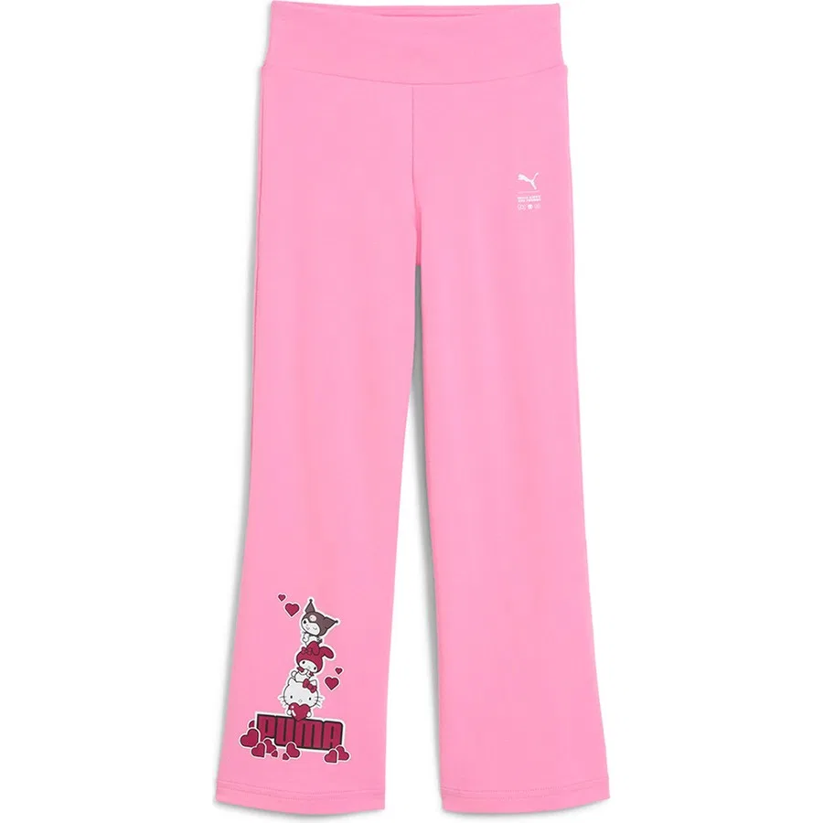 Детские спортивные леггинсы Hello Kitty&Friends Flared Puma, Фиолетовый — фото 4