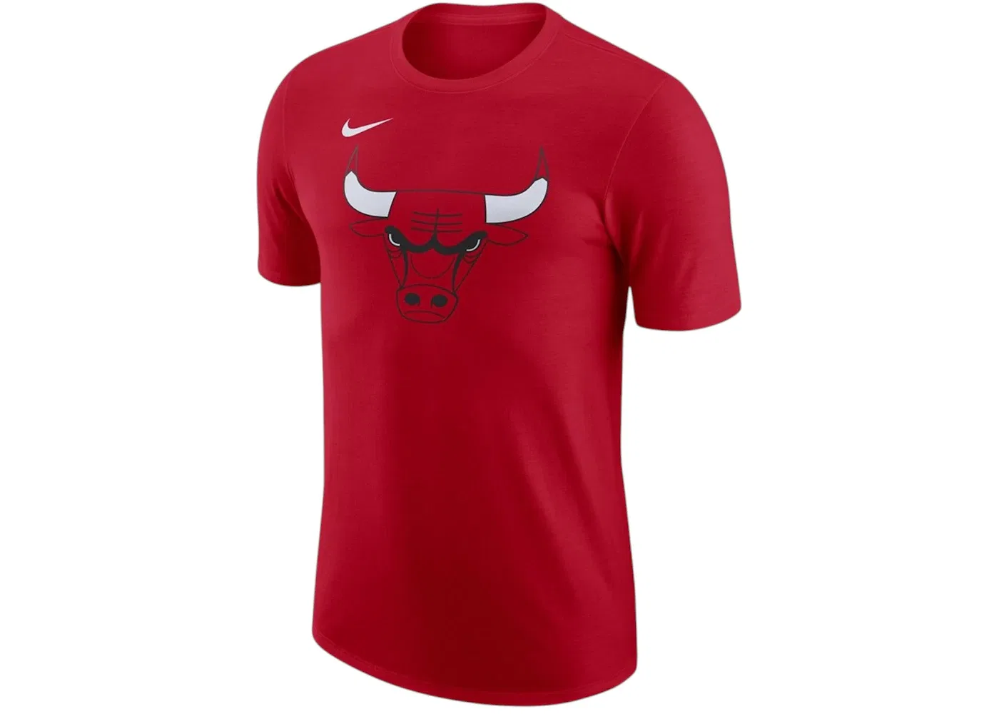 Мужская футболка с принтом Chicago Bulls Nike, Red/White