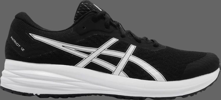 Кроссовки patriot 12 'black white' Asics, черный - фото