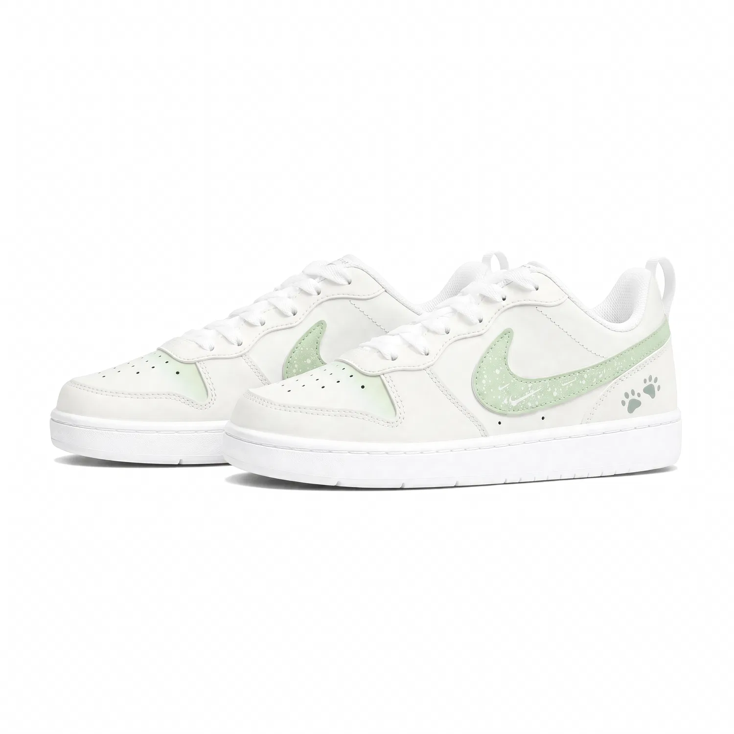 Детские кроссовки для скейтбординга с принтом Nike Green — фото 3