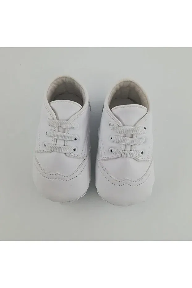 Детские кроссовки для мальчиков на эластичных шнурках Babytor, White — фото 3