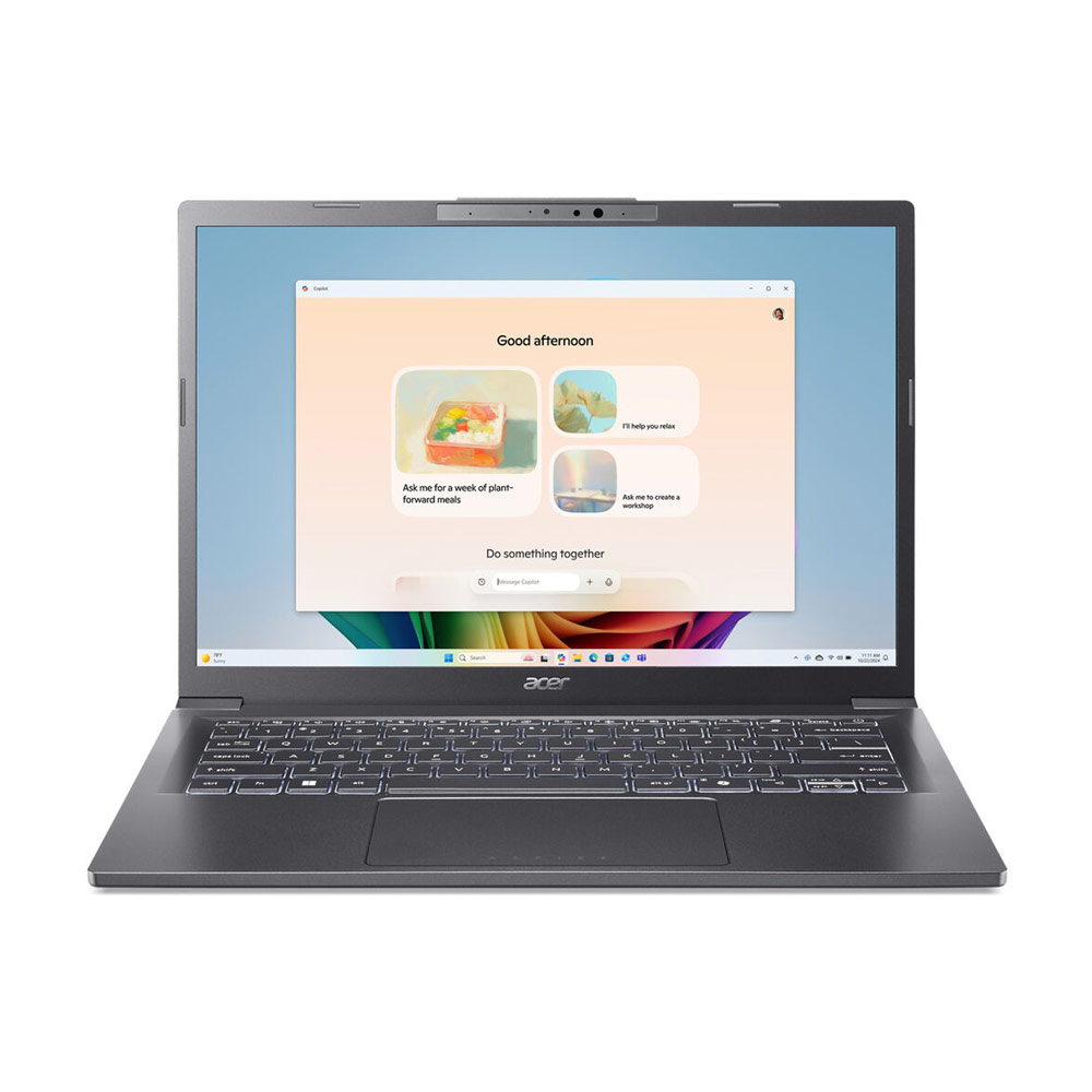 

Ноутбук Acer Aspire 14 AI Copilot+ PC, 14", 16ГБ/1ТБ, Core Ultra 7 256V, Intel Arc, серый, английская клавиатура