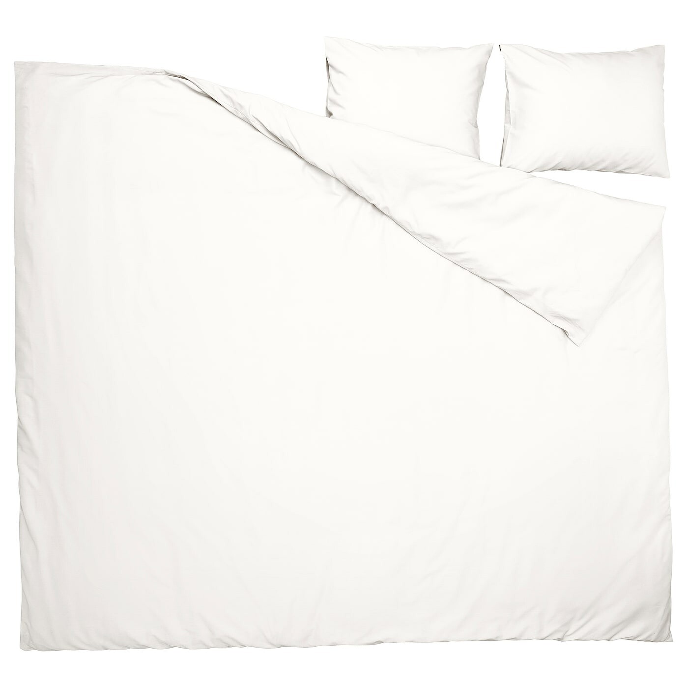 Комплект постельного белья Ikea Piltandvinge, 3 предмета, 240х220/50x60 см, белый — фото 2