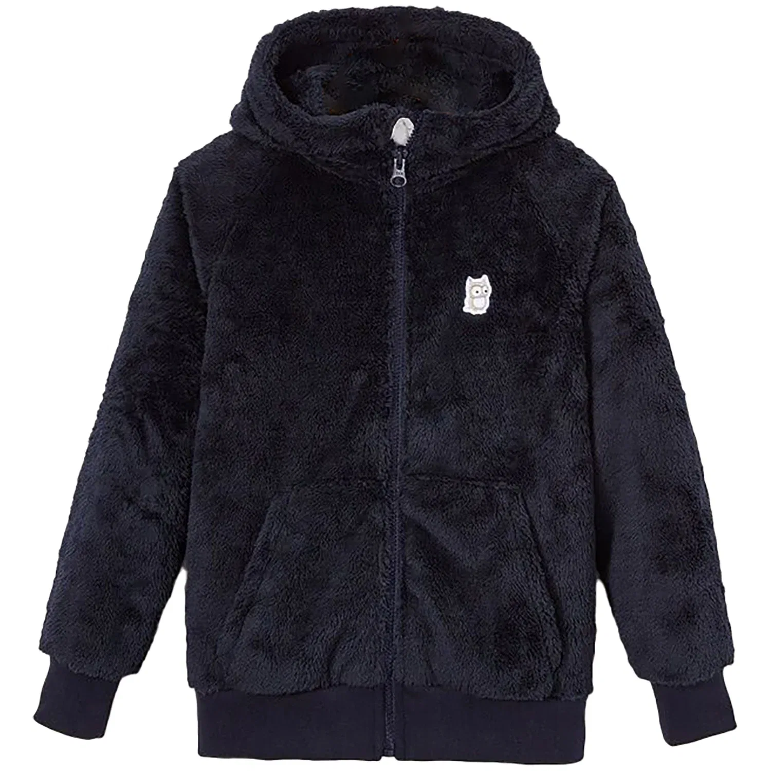 Детский флисовый худи с капюшоном Panda High Loft Fleece Zip Hoodie namuk, True Navy