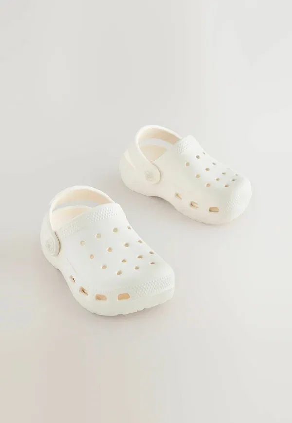 Босоножки из синтетики Clogs Next, bone, слоновая кость — фото 3