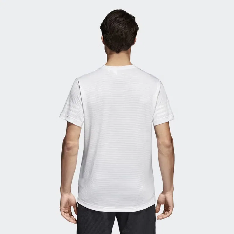 Футболка спортивная с коротким рукавом CW3928 Adidas, белый — фото 4