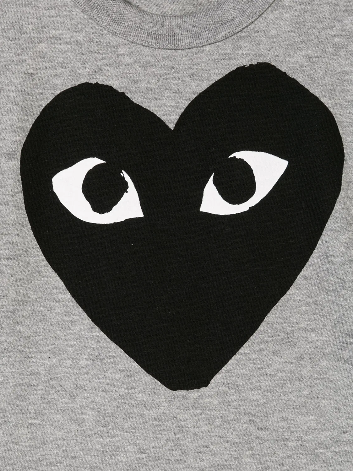 Comme Des Garçons Play Детская футболка с сердечком — фото 3