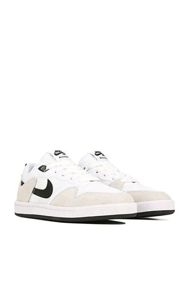 Детские спортивные кроссовки для девочек текстильные Alleyoop gs cj0883-100 Nike — фото 3