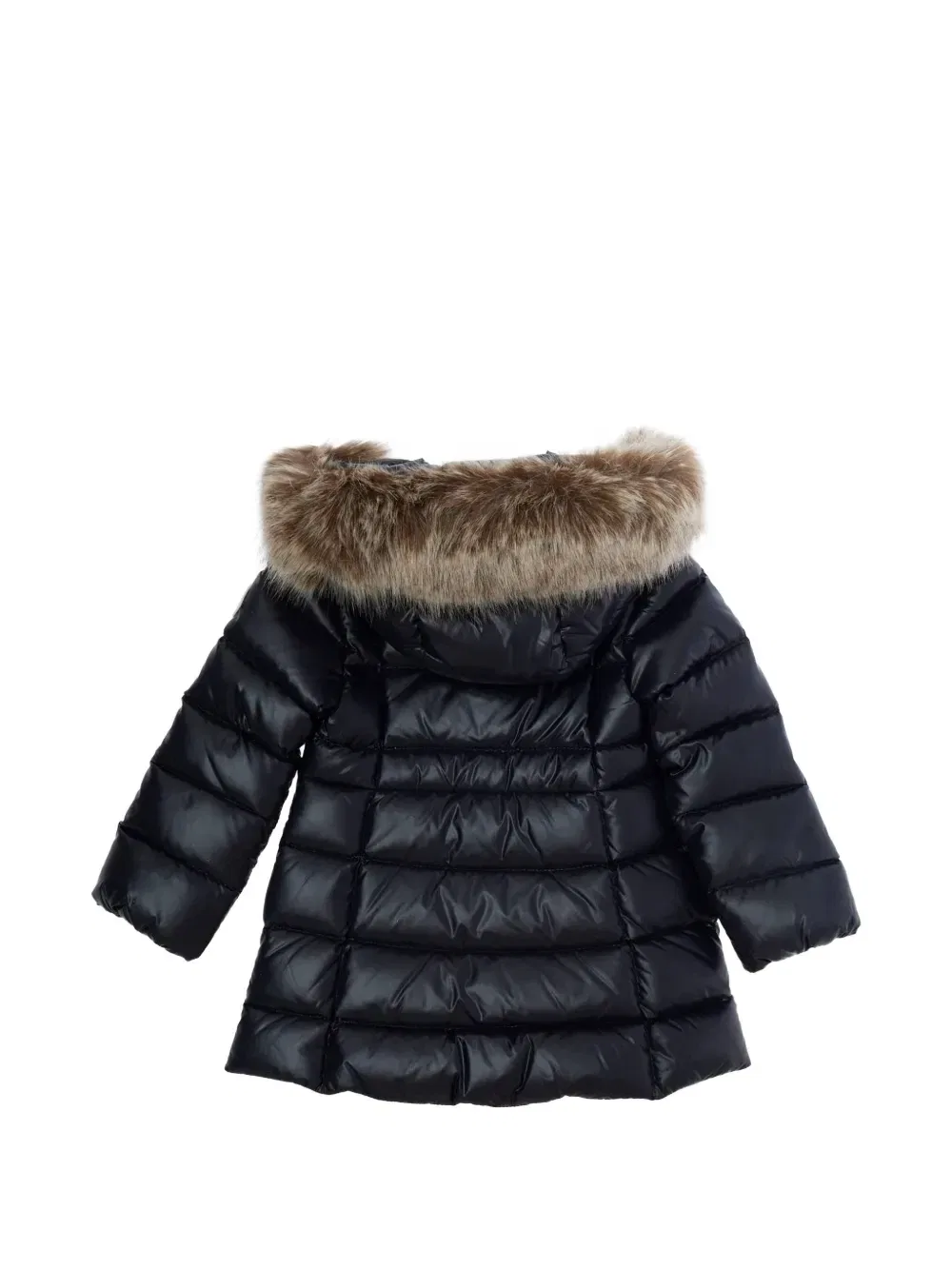 Пуховик Emma Moncler Enfant, синий — фото 2