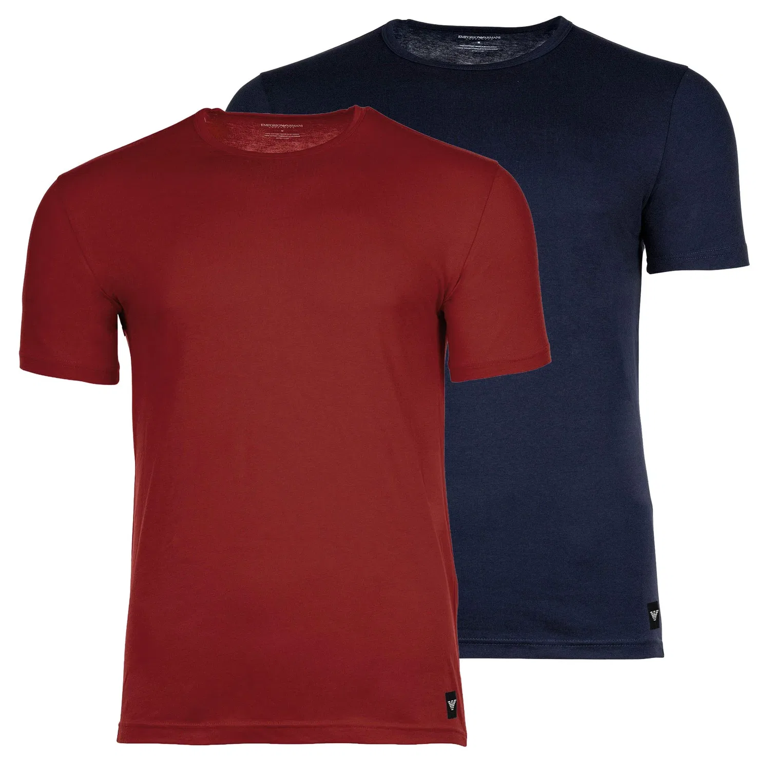 Мужская футболка оверсайз Emporio Armani, Dark Blue/Red