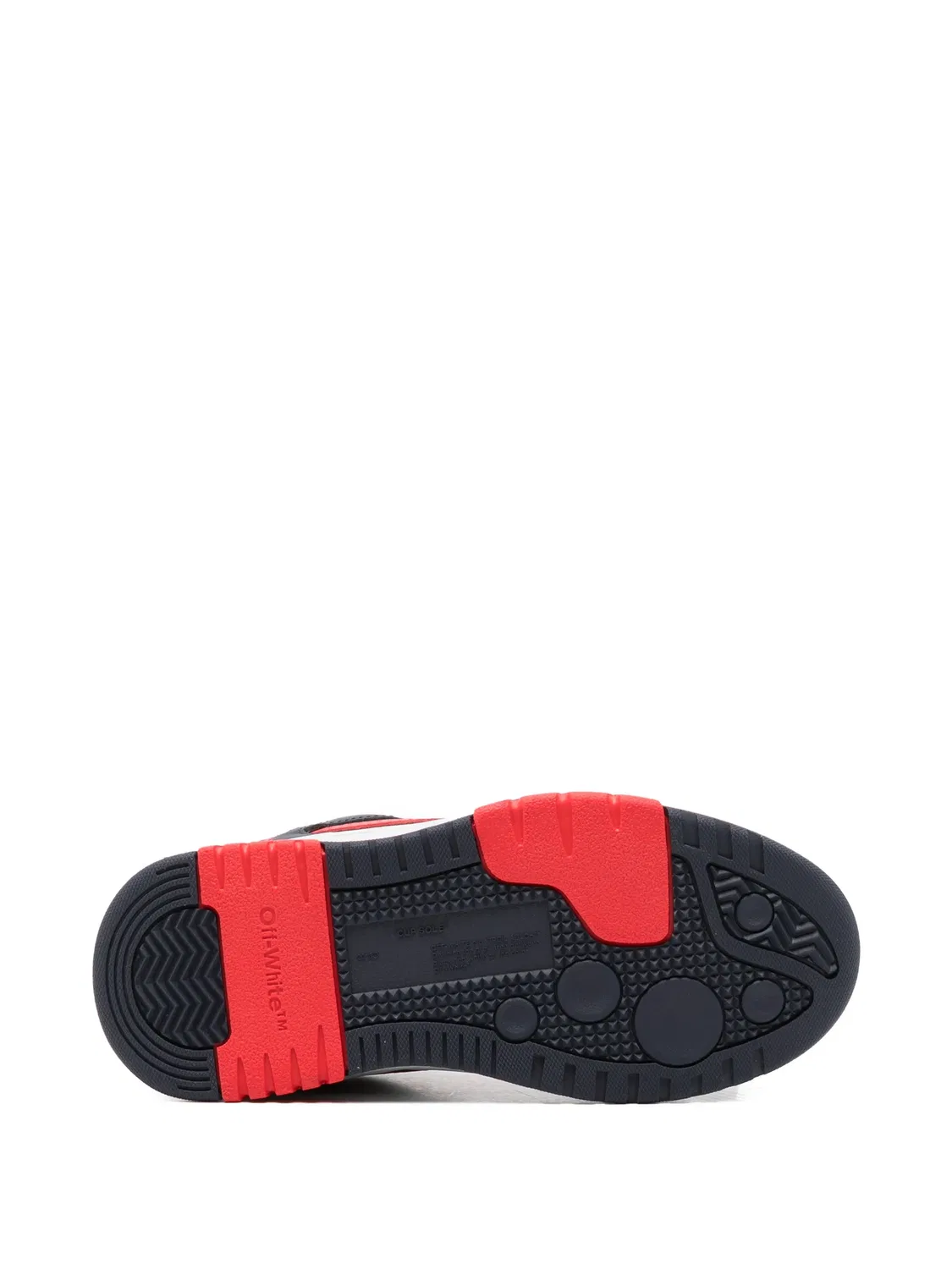 OFF-WHITE Кеды Out of Office Синие — фото 3