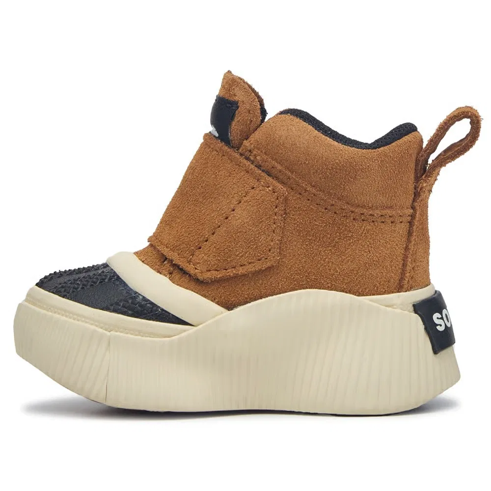Детские водонепроницаемые зимние ботинки Out n About IV для малышей Sorel, Tan/Black — фото 3