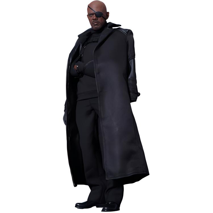 

Фигурки Marvel Персонажи Капитан Америка 2 масштабные 30см Hot Toys, Nick Fury