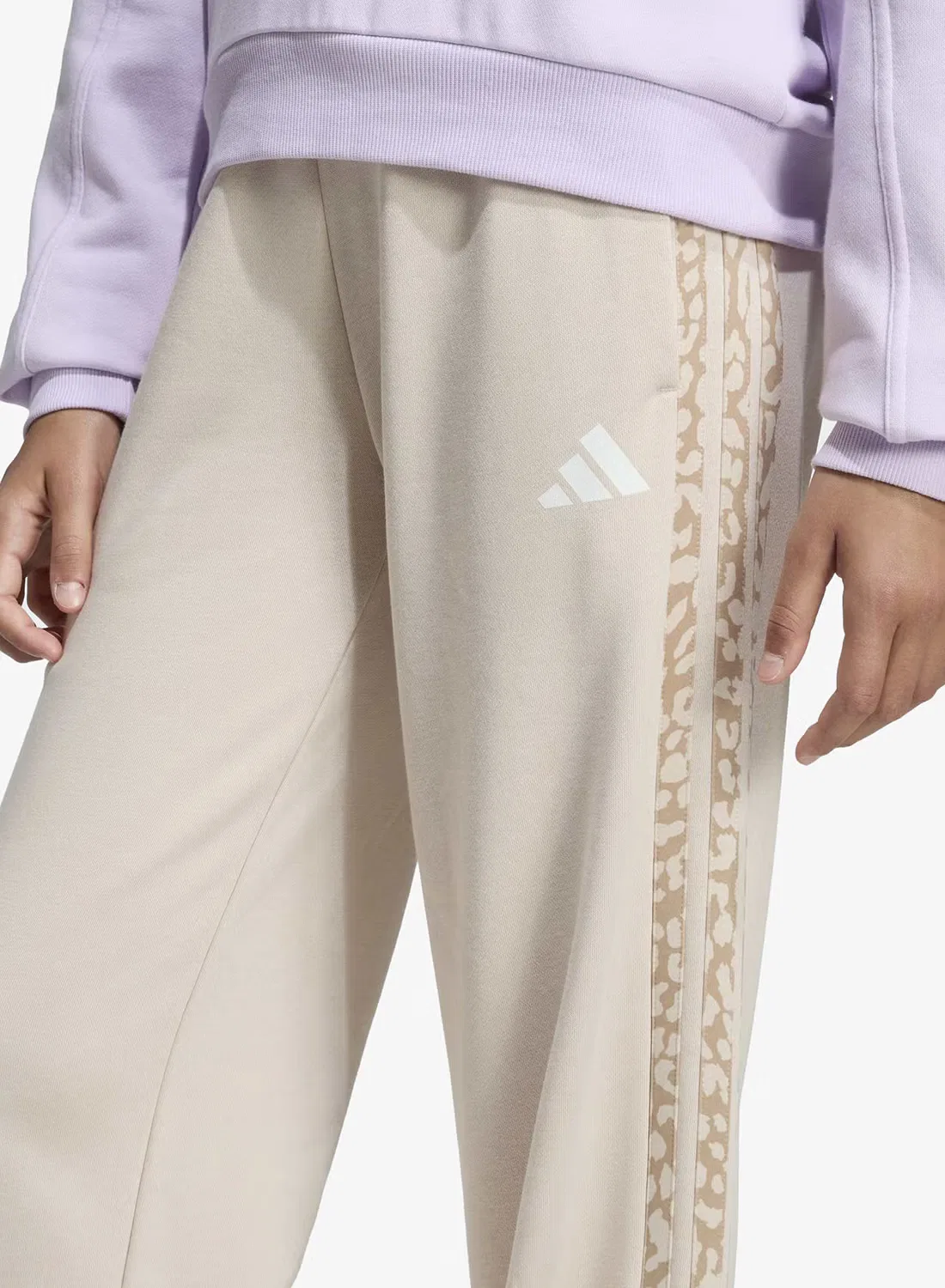 Спортивные штаны с принтом Youth Seasonals Animal Adidas, коралловый — фото 4