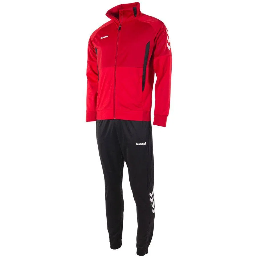Детский спортивный костюм Hummel Authentic, Цвет Neonrot Schwarz