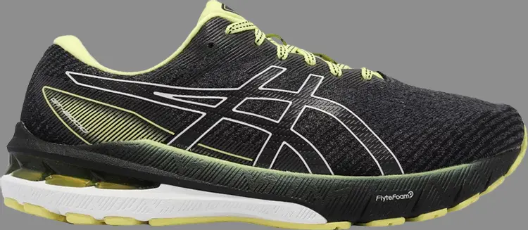 

Кроссовки gt 2000 10 4e wide 'glow yellow black' Asics, желтый