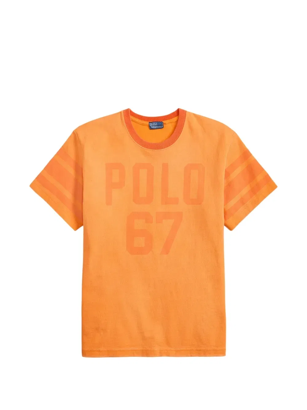 Футболка с графичным принтом Polo Ralph Lauren, оранжевый