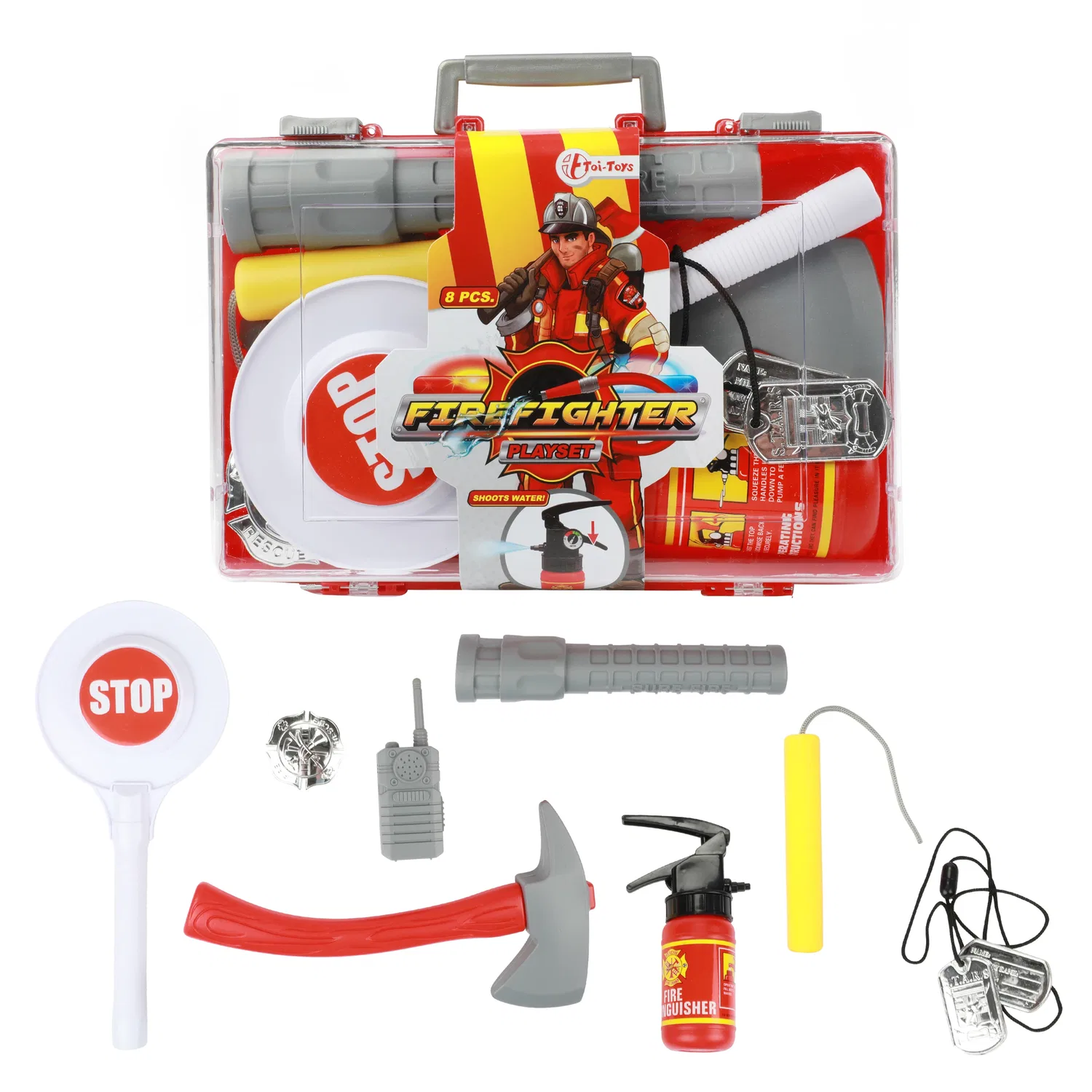Детский костюм пожарного с аксессуарами Toi-Toys, Multicolor