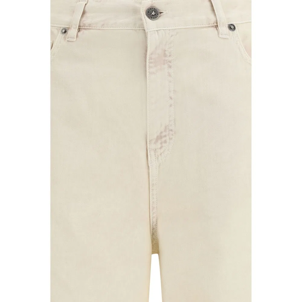 Женские джинсы свободного кроя Multicolor Cotton Relaxed Fit Jeans Golden Goose, Multicolor — фото 3