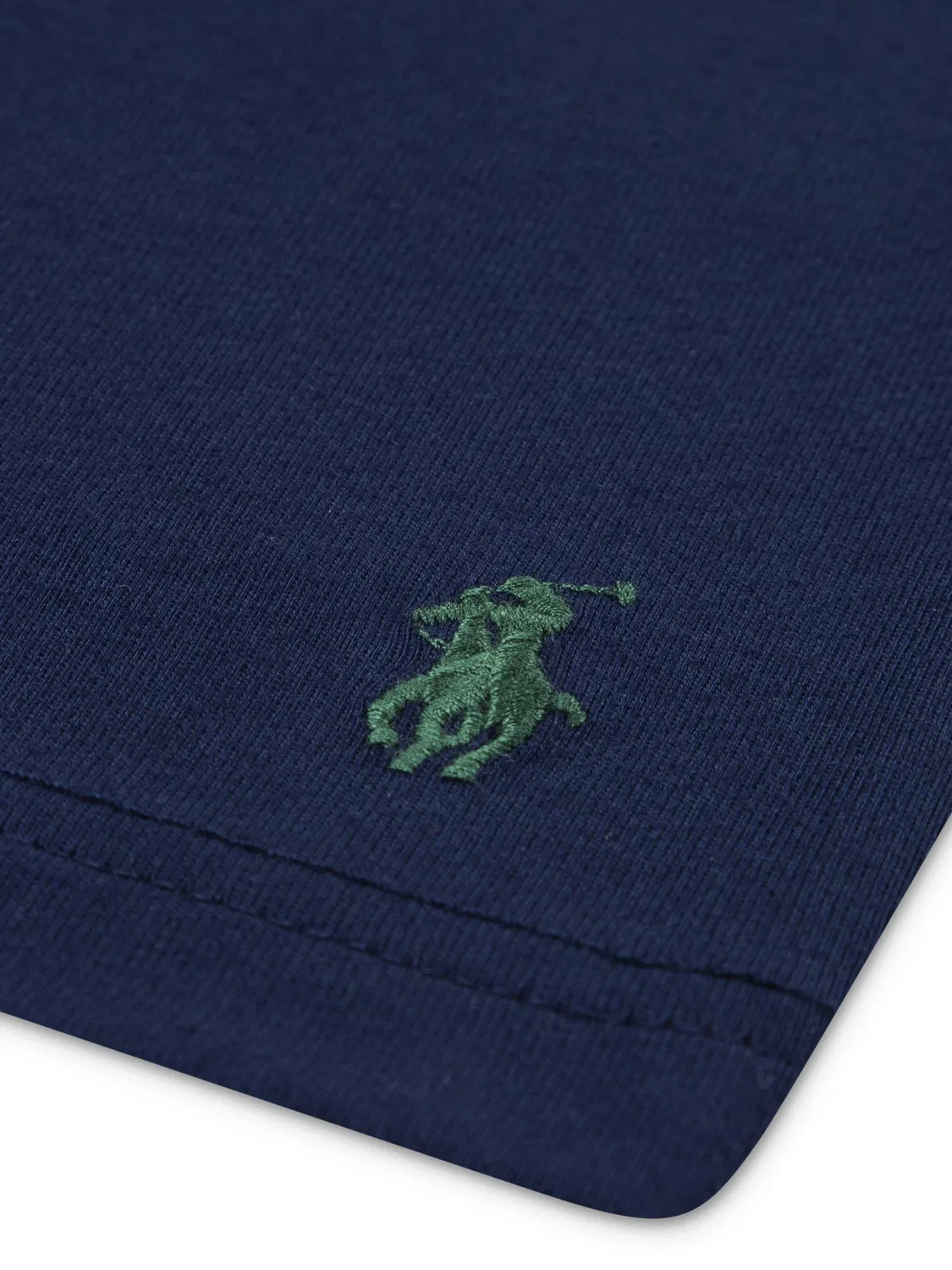Комплект пижамный, футболка с длинным рукавом и джоггеры Polo Ralph Lauren, синий — фото 3
