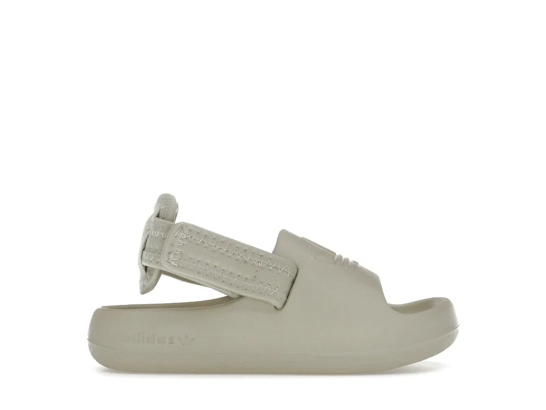Детские шлепанцы с закрытым носком Adidas adiFOM Adilette Slides, Putty Grey