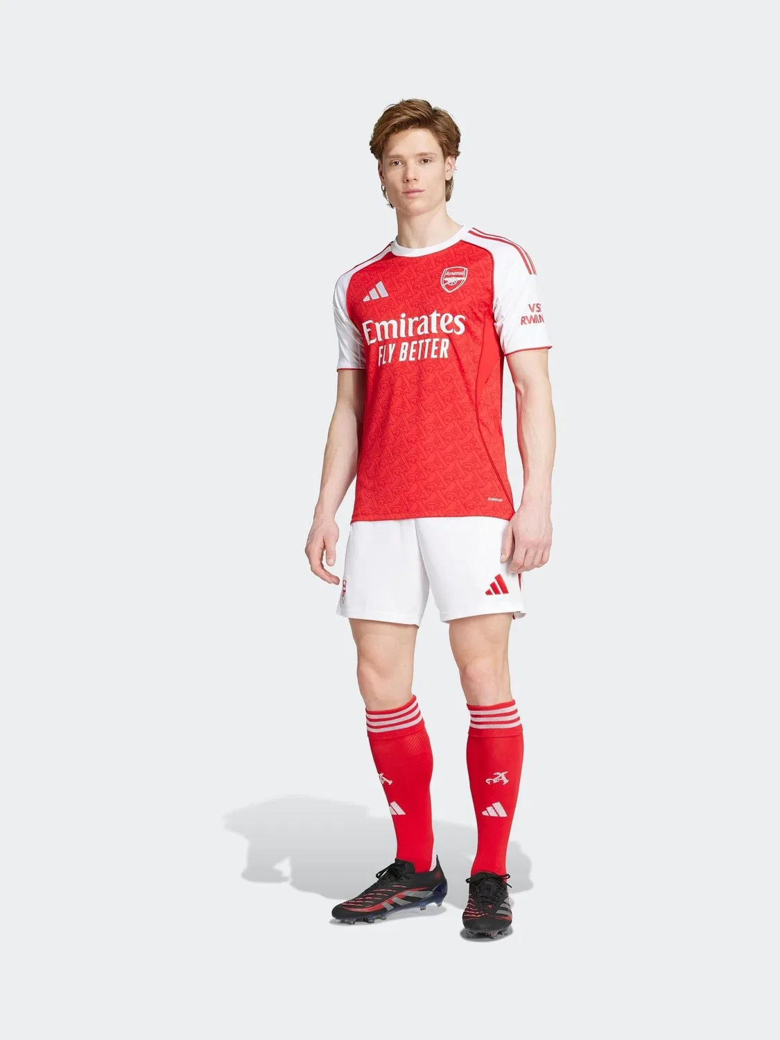 Шорты футбольные Arsenal Home adidas, белые — фото 2