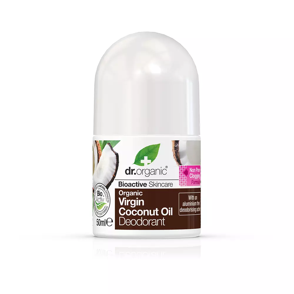 

Дезодорант Bioactive organic aceite de coco virgen orgánico desodorante Dr. Organic, 50 мл.
