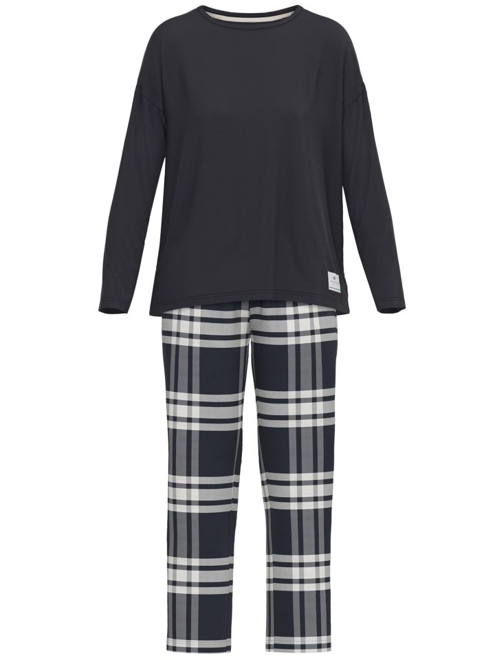 

Tom Tailor Пижама Xanthi в серо-темную клетку