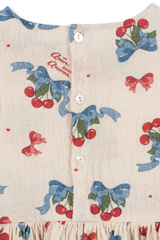 Детская блузка ELIN BLOUSE GOTS Konges Sløjd, бежевый — фото 3