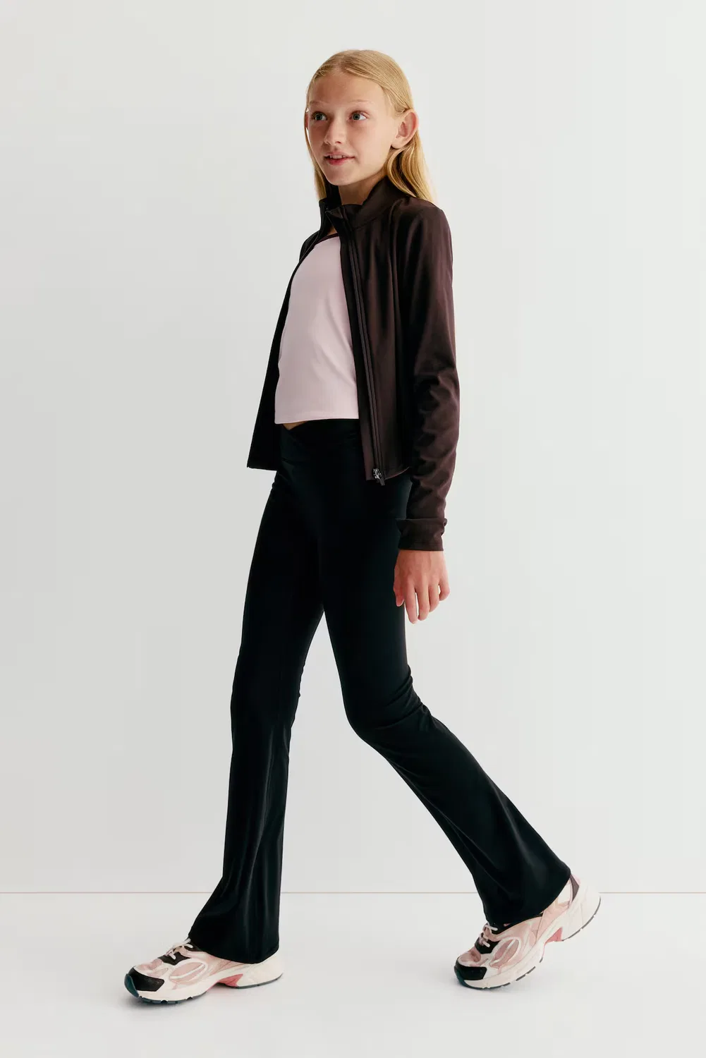 Спортивные леггинсы с технологией Softmove H&M, Schwarz — фото 2