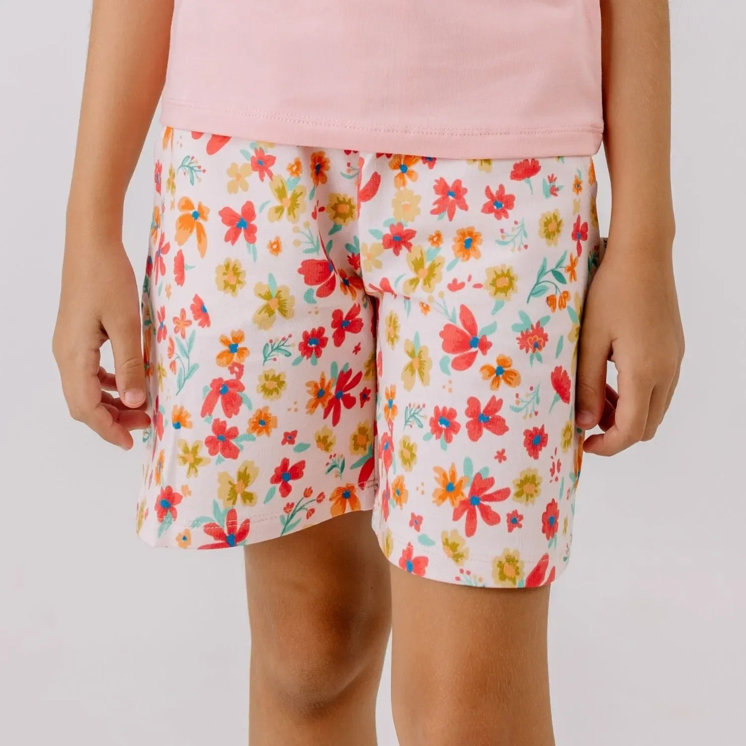 Шорты с принтом Flower Garden Walkiddy, цветочный