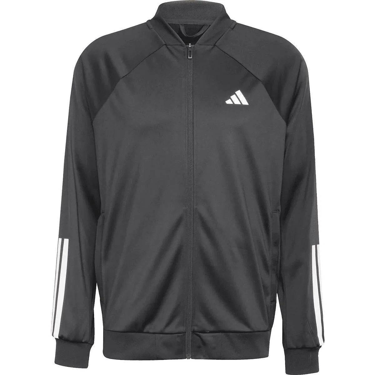 Мужская тренировочная куртка с 3-полосным дизайном Adidas, Schwarz