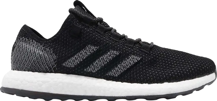 Кроссовки Adidas PureBoost Clima CC 'Black', черный — фото 2