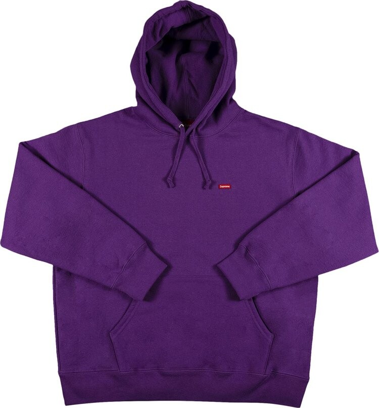 

Толстовка Supreme Small Box Hooded Sweatshirt 'Purple', фиолетовый