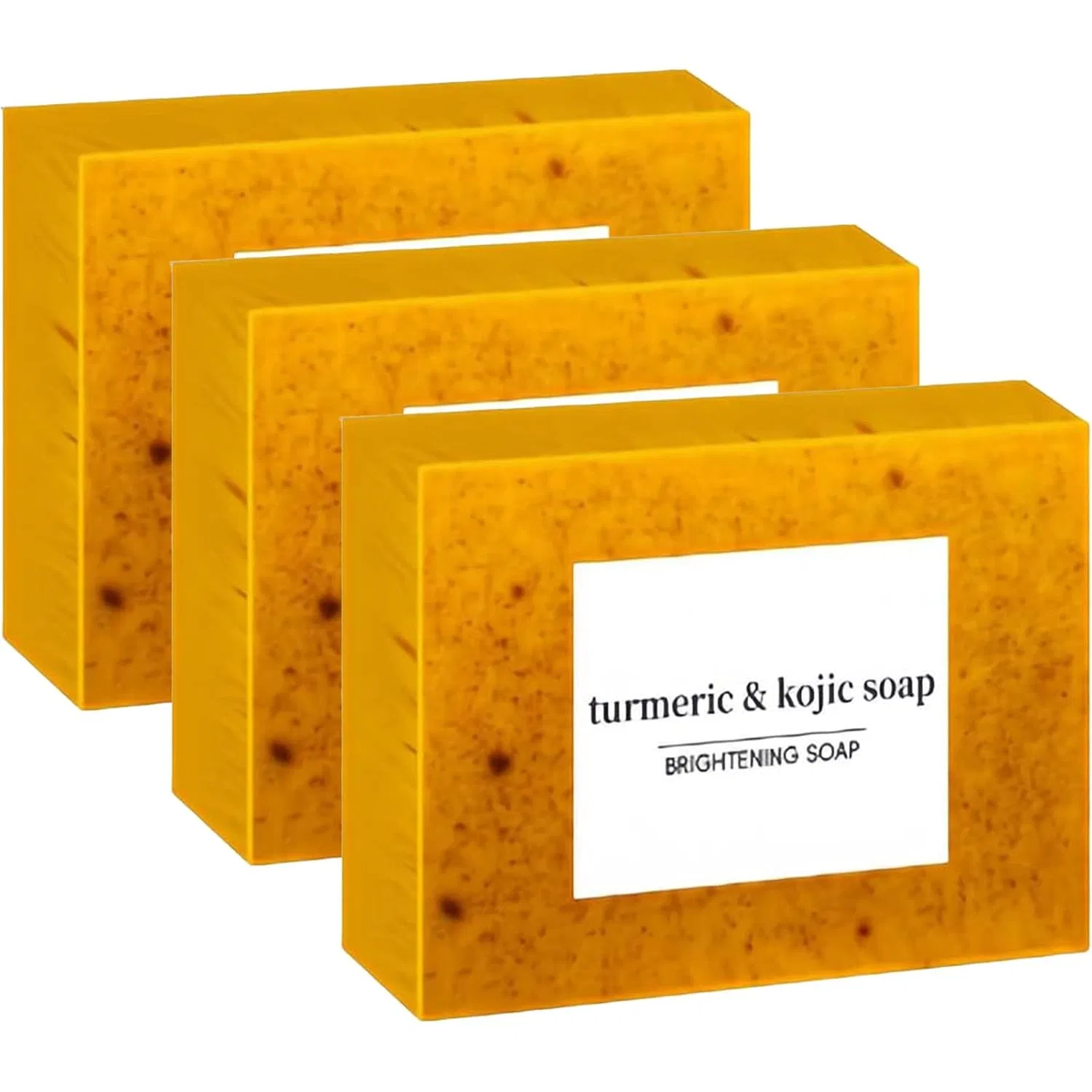 Твердое мыло Turmeric Kojic Acid Soap, Pack of 3, 100 г, Ginger Generisch