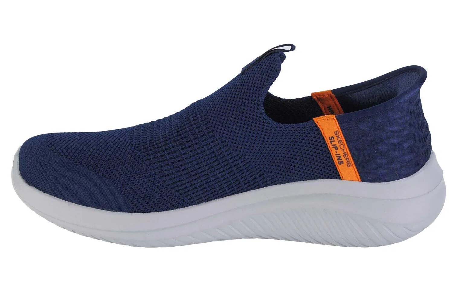 Детские кроссовки для девочек Slip-Ins Ultra Flex 3.0 - Smooth Step Skechers, Blau Orange — фото 2