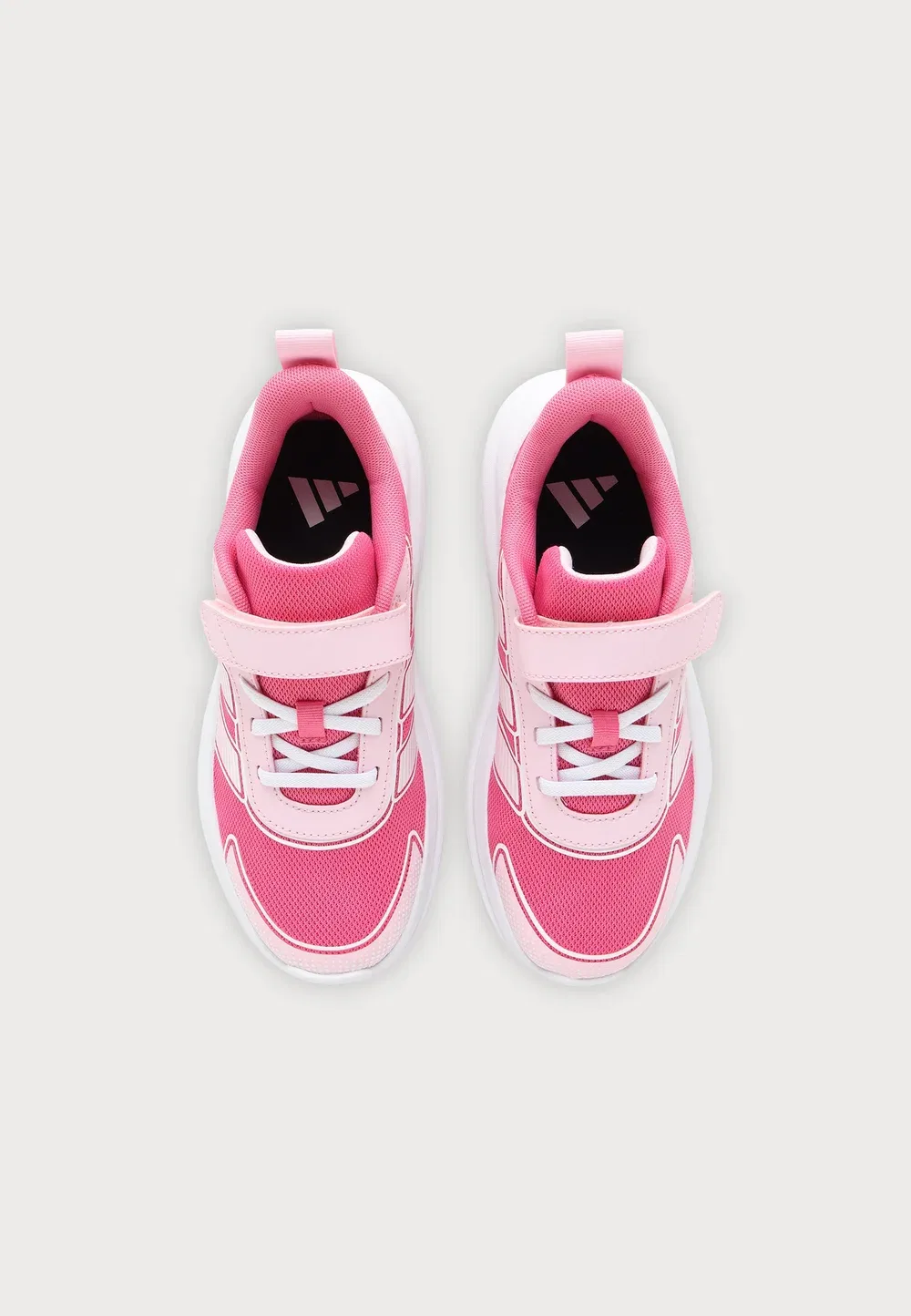 Tensaur run 4.0 - кроссовки для бега по улицам Adidas Performance, Pink Fusion/Clear Pink/White — фото 4