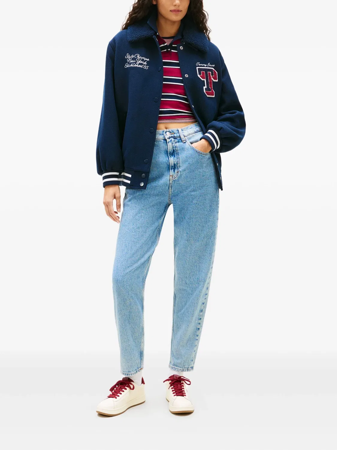 Джинсы с логотипом Tommy Hilfiger, голубой — фото 2