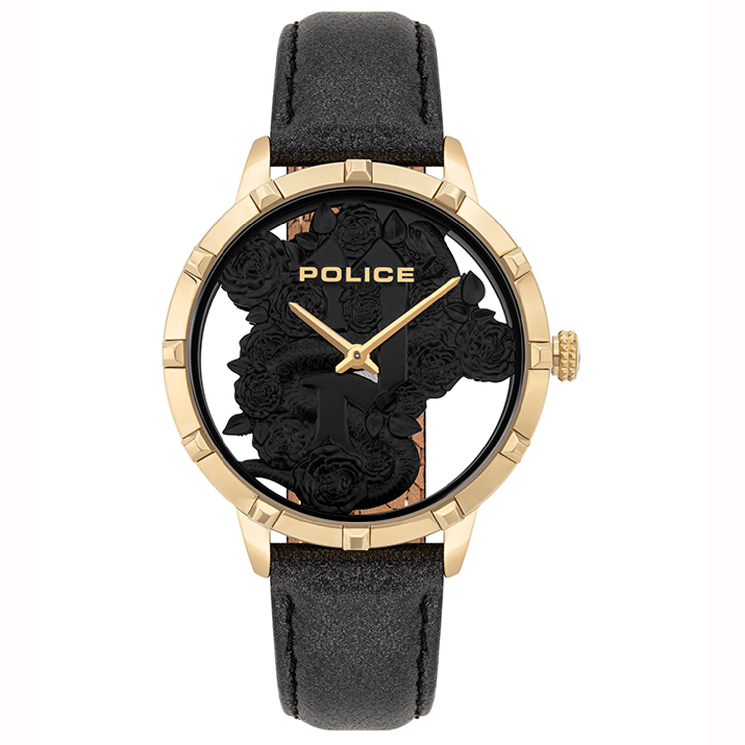 

Часы pl 16041msg02 Police, золото