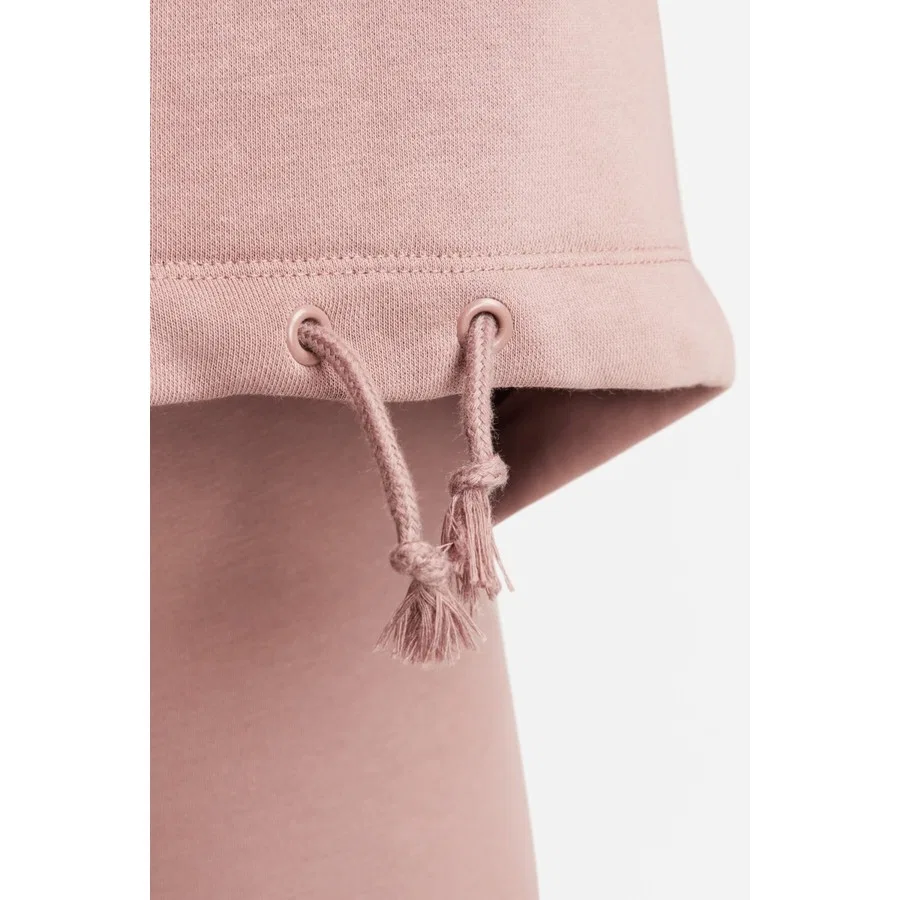 Женский свитшот оверсайз с круглым вырезом из французского футера Nike Air Women's Oversized Crew Neck French Terry Sweatshirt, Светло-коричневый — фото 4